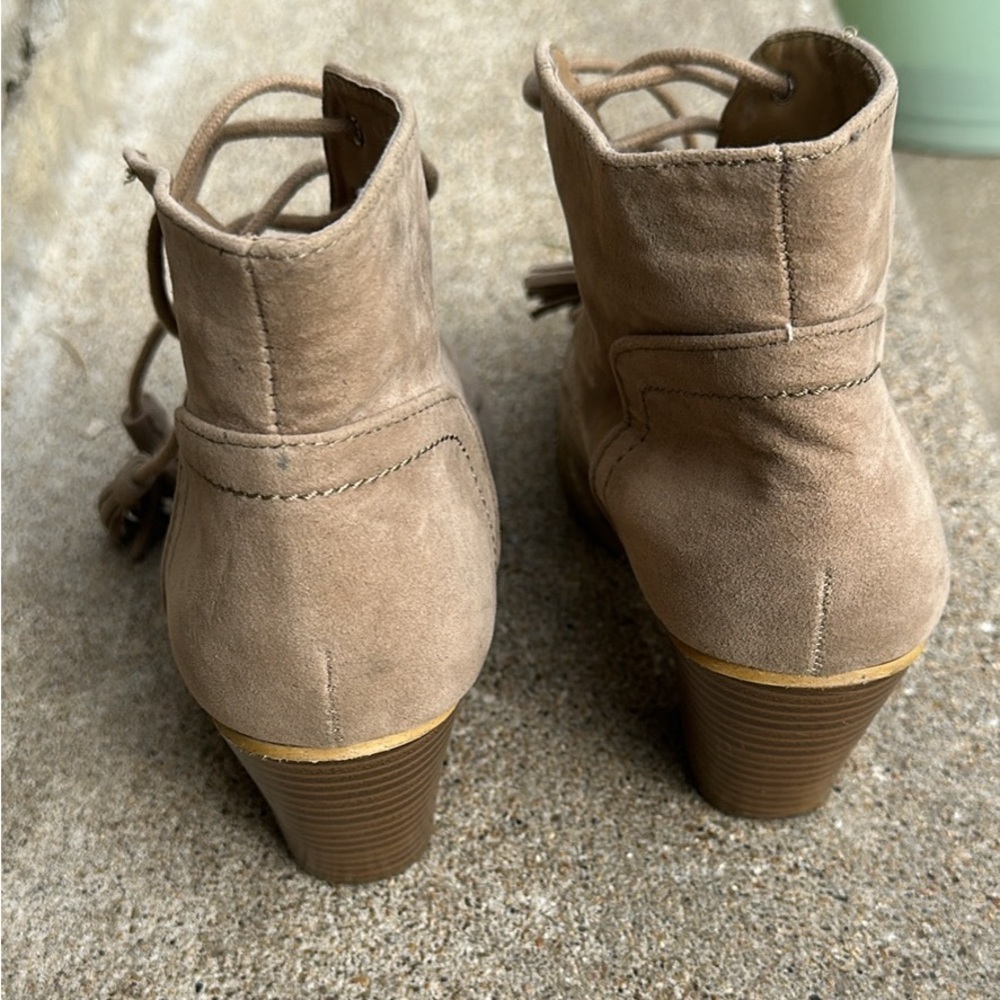 Tan Booties - Picture 3 of 3